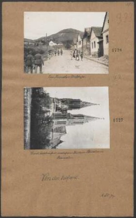 Eine Karpathen-Dorfstraße