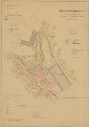 Durchführungsplan Nr. 4. Verkehrszentrum Eiserner Straße - Werk Waldrich