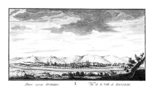 Vid goroda Kuznecka = Vue de la Ville de Kousnezk