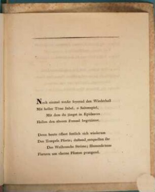 An S. Th. von Soemmerring : Am siebenten April 1828