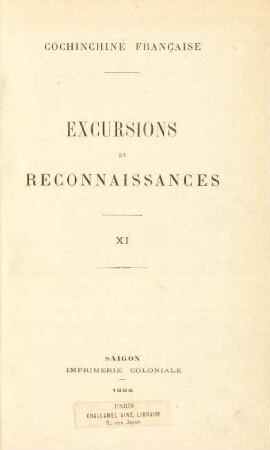 11.1886=Nr.25-26: Excursions et reconnaissances