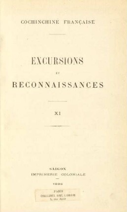 11.1886=Nr.25-26: Excursions et reconnaissances