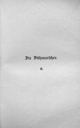Die Dithmarscher : Historischer Roman in vier Büchern von Adolf Bartels, 2