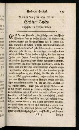 517-526, Es ist fuer uns schwache, kurzsichtige und ...