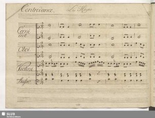 Contredance.- Les Hayes