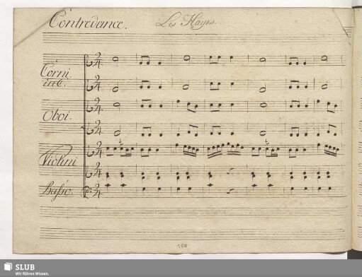 Contredance.- Les Hayes