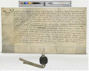 Präsentation an Propst Jacob Schomaker für eine Vikarie am Andreas Altar der Lambertikapelle [lat].