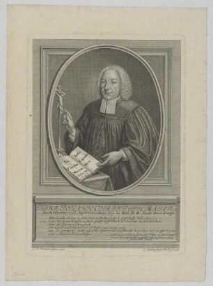 Bildnis des Johann Christoph Majer