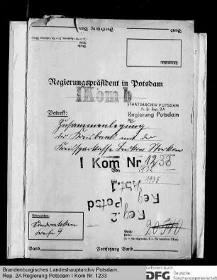 Zusammenlegung der Kreisbank mit der Kreissparkasse Beeskow-Storkow