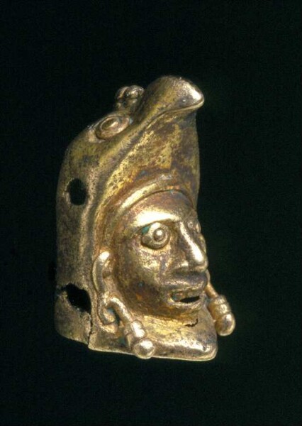 Head of an eagle warrior