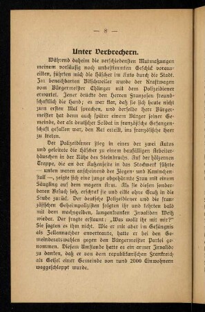 8-35, Unter Verbrechern
