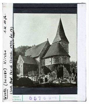 Worth (Sussex): Kirche, Aussenansicht