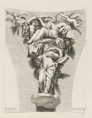 Justitia, aus: "Allegorien"