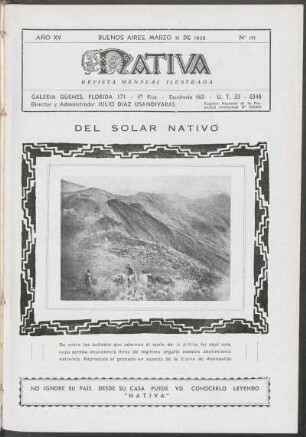 15.1938=Nr. 171: Nativa, 15.1938=Nr. 171
