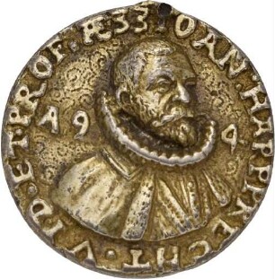 Medaille auf Johannes Harpprecht aus dem Jahr 1594