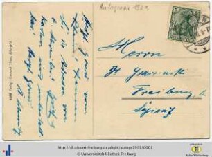 Postkarte, 01.10.1911