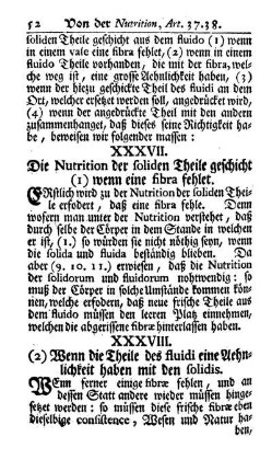 Von der Nutrition. Art. 37-54.