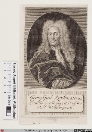 Bildnis Georg Wilhelm Kirchmayer (Kirchmaier)