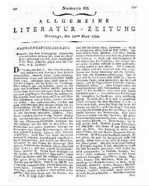 Materialien zum nützlichen Gebrauch für denkende Kaufleute / gesammlet von Johann Andreas Engelbrecht. - Bremen ; Leipzig : Engelbrecht Bd. 1. - 1787