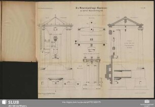 Tafel IV. Die Materialprüfungs-Maschinen der Pariser Weltausstellung 1878