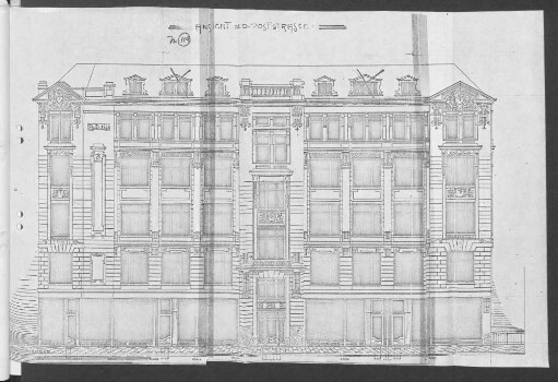 Zu 119. Ansicht n. d. Poststrasse