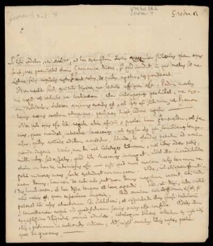 Brief von Johann Matthias Gesner an Rudolf Erich Raspe