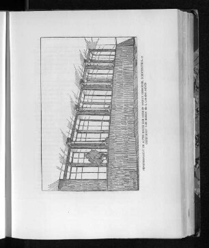 Fensterflucht im alten Hause der Herren Jaenke Gebrüder, Schopenstehl 17. Gezeichnet von Herrn Ed. L. Lorenz-Meyer