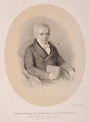 Bildnis von Heinrich Christian Schumacher (1780-1850)