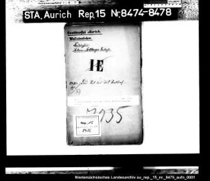 Die Unterhaltung des Siels und Sieltiefs der Klein-Soltborger Sielacht