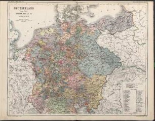 Deutschland beim Tode Kaiser Karls IV. im Jahre 1378