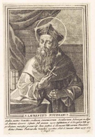 Bildnis des S. Laurentius Justinianus