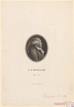 Christian Gottlieb Müller; geb. 1760