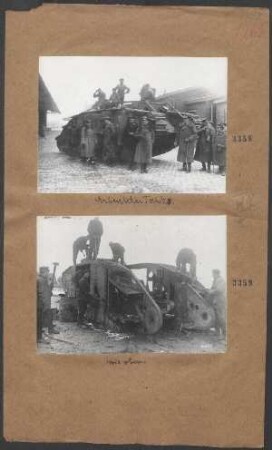 Erbeuteter Tank