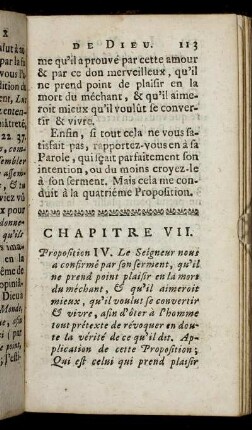 Chapitre VII. Proposition IV. [...]