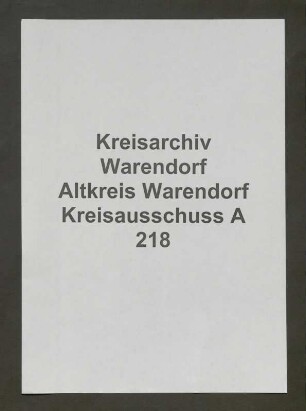 Schulden des Amtes Everswinkel, Spez.