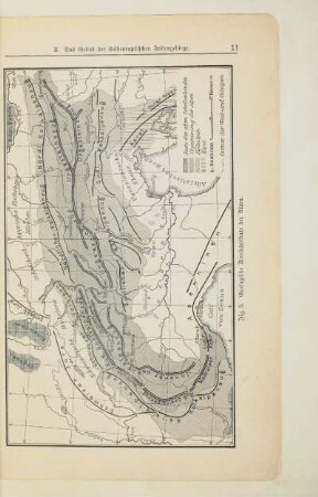 Geologische Übersichtskarte der Alpen