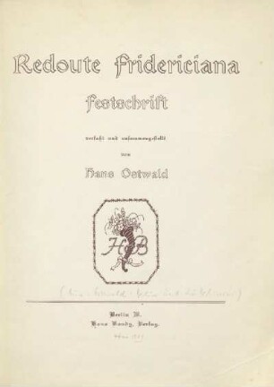 Redoute Fridericiana