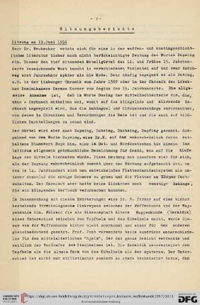Sitzung am 19. Juni 1956