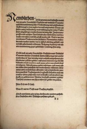 Jnnstruction vnnd Ordnung Wie sich vermüg des durchleuchtigen Hochgebornnen Fürsten vnnd Herren Herren Wilhelm Pfalltzgrauen bey Rhein Hertzogen in Obern vnnd Nidern Bay[e]rn ... auch Gemainer seiner Fürstlichen gnaden Lanndtschafft abschidt Ain yeder Lanndtsaess in anlegung einbringung vnnd vberanntworttung der zwayr Lanndtsteür Yetzt alhie zw München bewilligt gegen seinen vnndterthonen die Jme zestür gebürn hallten vnnd hanndeln soll