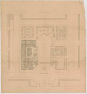 Thiersch, August ; München - Schwabing; Kath. Pfarrkirche St. Ursula - Lageplan