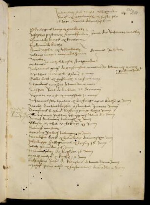 Sommerhalbjahr 1517. Rektorat Alexander Rieger
