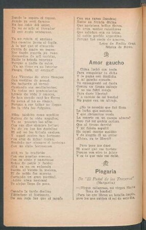 Amor gaucho