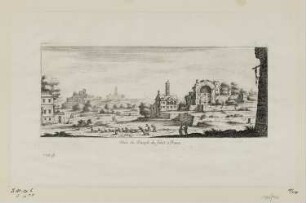 Veüe du Temple du soleil a Rome, Blatt 7 der Folge „Ansichten von Rom und Umgebung“