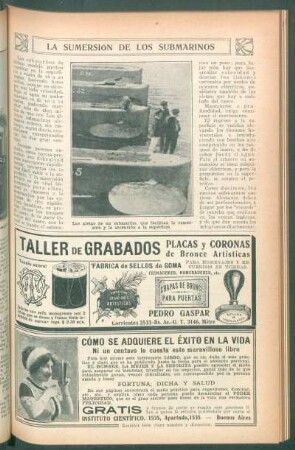 La sumersión de los submarinos
