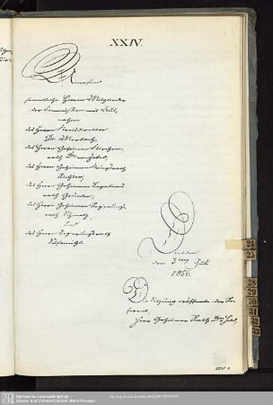 XXIV., 3. Juli 1856