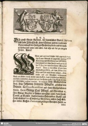 Leichenpredigt : Christliche Trauer- und Gedächtniß-Predigt. Vocum. Praeloquium. Textus. Exordium. Propositio. Tractatio. Usus