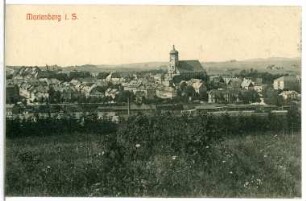 Marienberg. Blick auf Marienberg