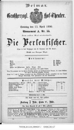 Die Perlenfischer