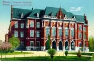 Die Universität in Krakau (1916 unter russischer Oberhoheit)