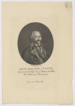 Bildnis des Adam Philippe Custine